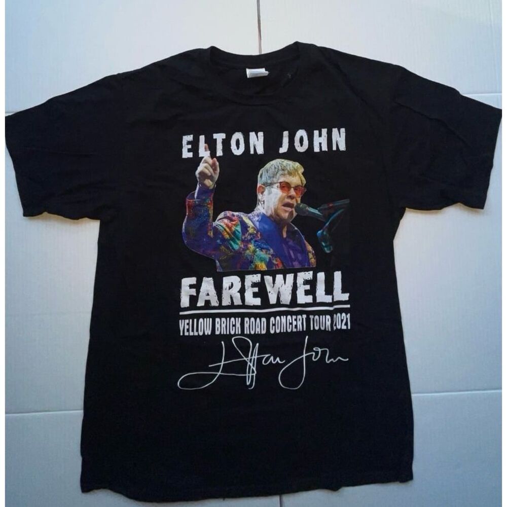 Elton John Yellow Brick Road Tour Shirt